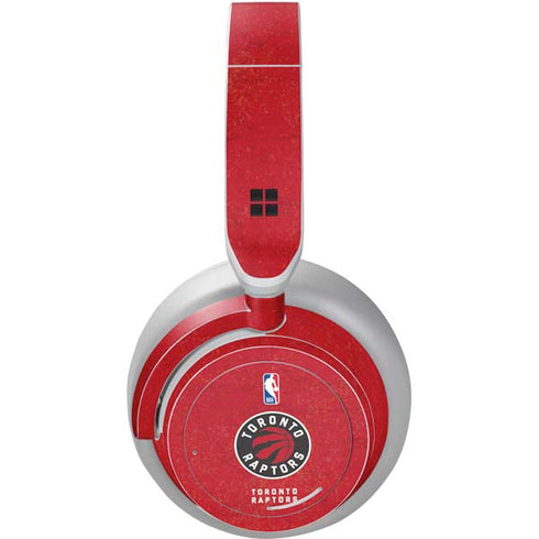 NBA Toronto Raptors Distressed Surface Headphones Skin